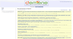 Desktop Screenshot of demene.com